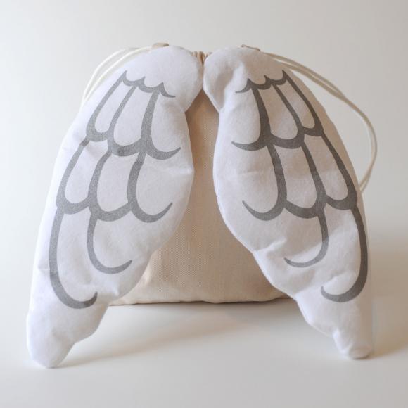 Dress Up Angel Drawstring Backpack 